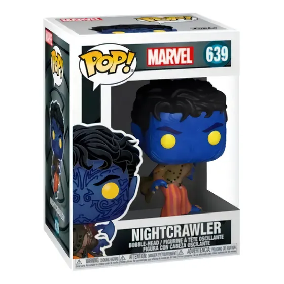 Figura De Accion Nightcrawler 639 X-men Marvel Funko Pop 