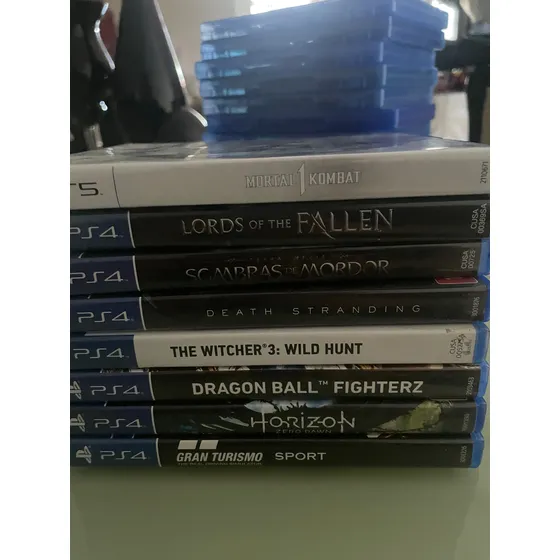 Lote De Jogos Físicos Ps4/ps5 (8 Jogos)