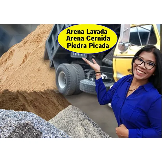 Arena Cernida 20 Us X M3 Y Camion En 125 Us