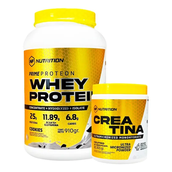 Nf Nutrition - Proteina Whey Protein + Creatina 300g