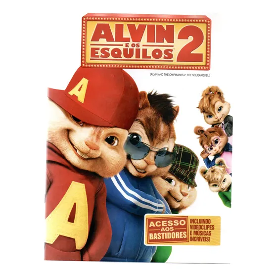 Dvd Alvin E Os Esquilos 2 