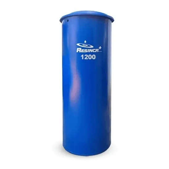 Tanque De Agua Cilindrico  1200l Resinca Cod: 7070060
