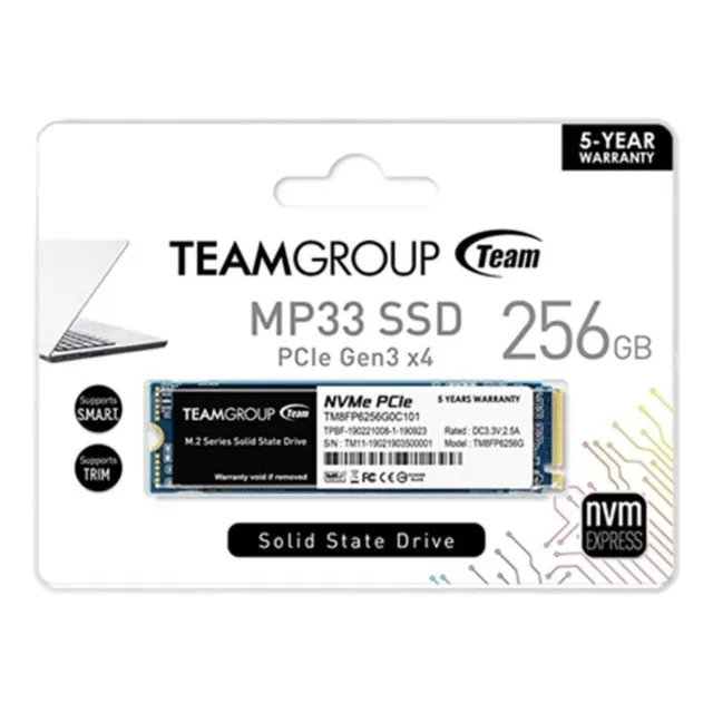 Disco Solido Teamgroup  Mp33 M.2 Pcie  256gb
