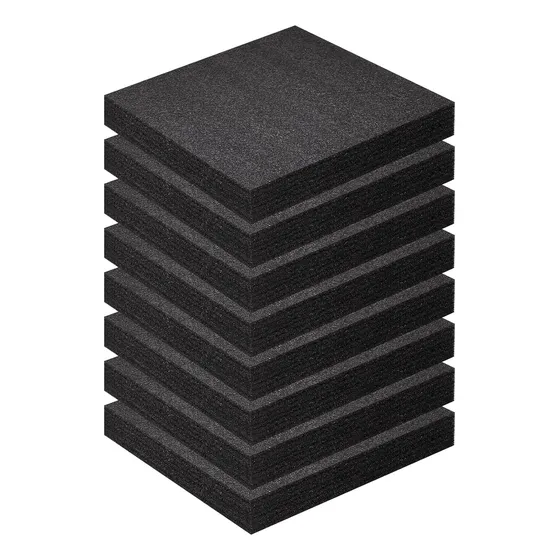 10 Pzas De Hoja De Espuma De Polietileno De 12 X 12 X 2...