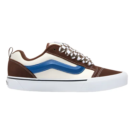 Championes Vans Knu Skool Shoes Mega  Marrón Con Azul