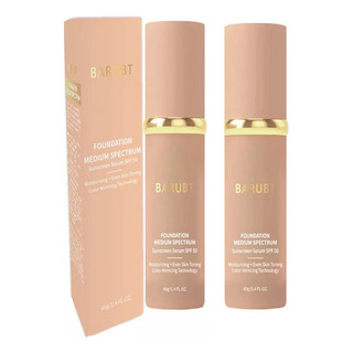 ~ 2 Piezas Biomimic Foundation 4 En 1 - Medium Spectrum, ~ 2 Piezas Biomimic Foundation 4 En 1 - Medium Spectrum,