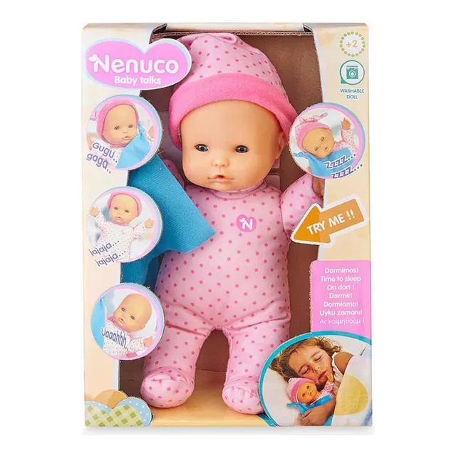 Muñeca Bebé Nenuco Baby Talks: Hora De Dormir