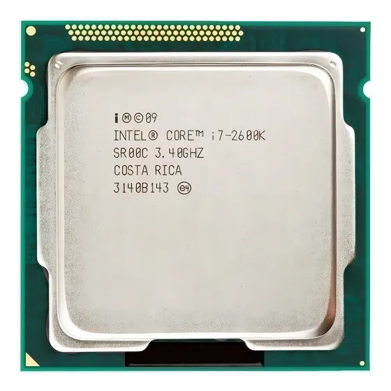 Processador gamer Intel Core i7-2600K CM8062300833908 de 4 núcleos e 3.8GHz de frequência com gráfica integrada