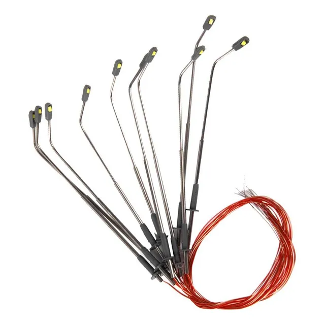 10 Modelo Luz Led Para Poste Tren Jardin Parque Calle Escena
