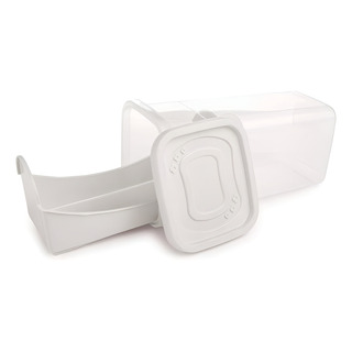 Pack X2 Contenedor Panera Porta Galletita Pan Plasutil Pack X2 Contenedor Panera Porta Galletita Pan Plasutil