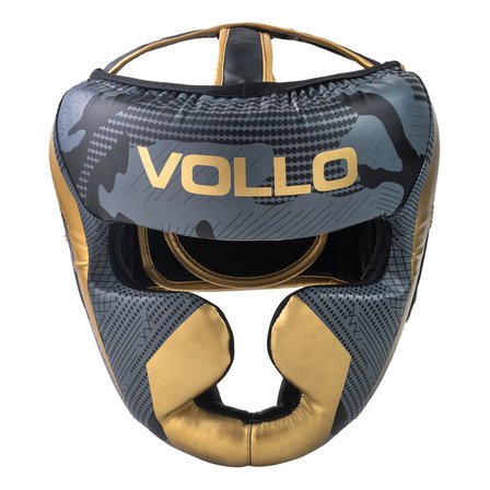Protetor De Cabeça Capacete Fechado Boxe Muay Thai P/m Vollo Protetor De Cabeça Capacete Fechado Boxe Muay Thai P/m Vollo
