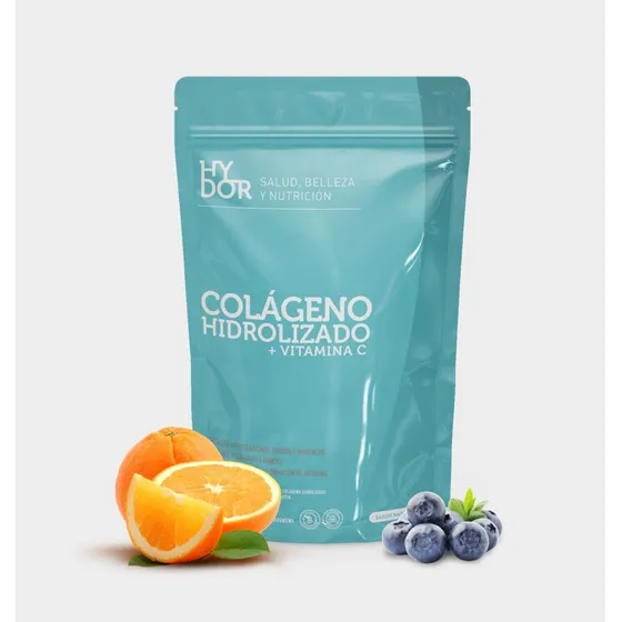 Hydor Colágeno Hidrolizado + Vitamina C Sabor Naranja
