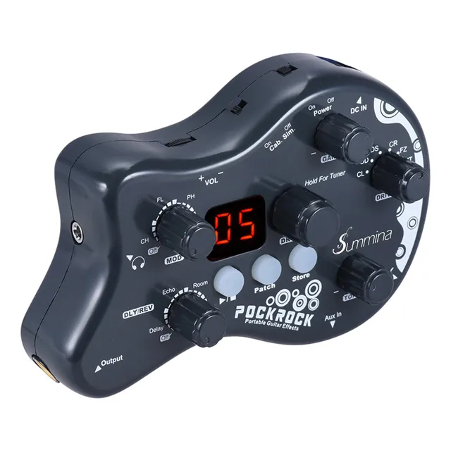 Procesador Multiefectos Para Guitarra Portátil Summina Pockr