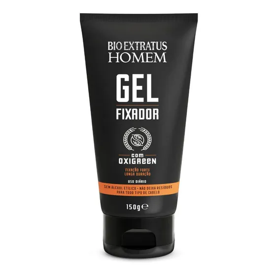 Gel Fixador Bio Extratus Homem Cabelo E Barba 150g