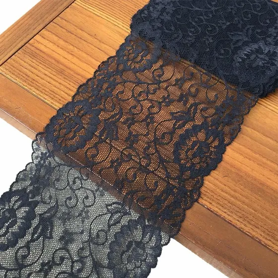 Lumket Cinta Encaje Elastica 6 Ancho Tela Floral Para 5