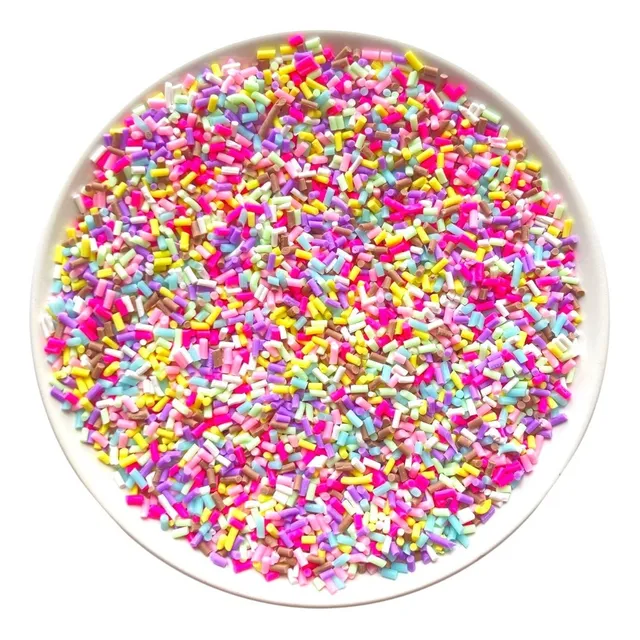 Aplique Pvc Granulado Colorido Laço Tiaras 30g + Brinde