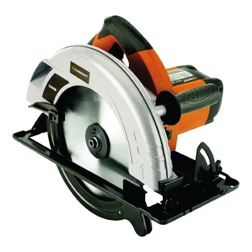 Sierra Circular Lusqtoff 2200w 230 Mm 9 PuLG Guia Y Disco Color Naranja Frecuencia 50