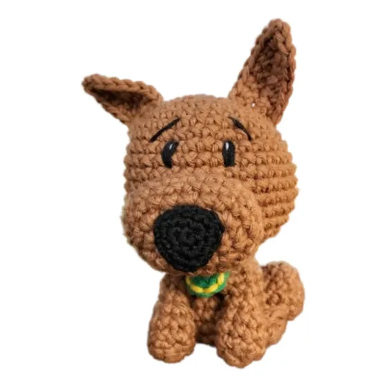 Scooby Doo Amigurumi Perro Muñeco Tejido Misterio A La Orden