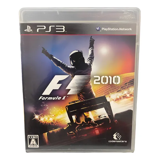 Jogo Ps3 F1 2010 Fórmula 1 Físico Japonês