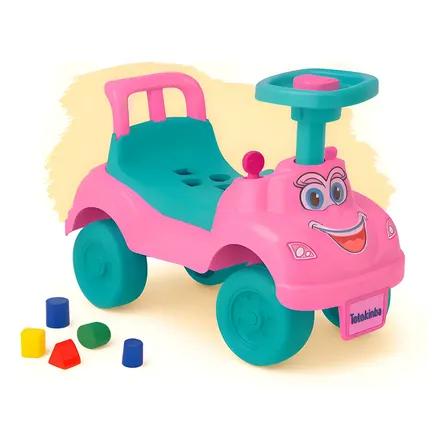 Totokinha Classica Didatico Infantil Primeiros Passos Rosa Rosa