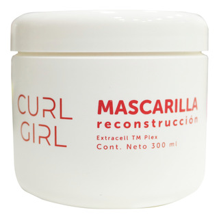 Curl Girl Máscara Rulos Reconstructiva 300 Ml Curl Girl Máscara Rulos Reconstructiva 300 Ml