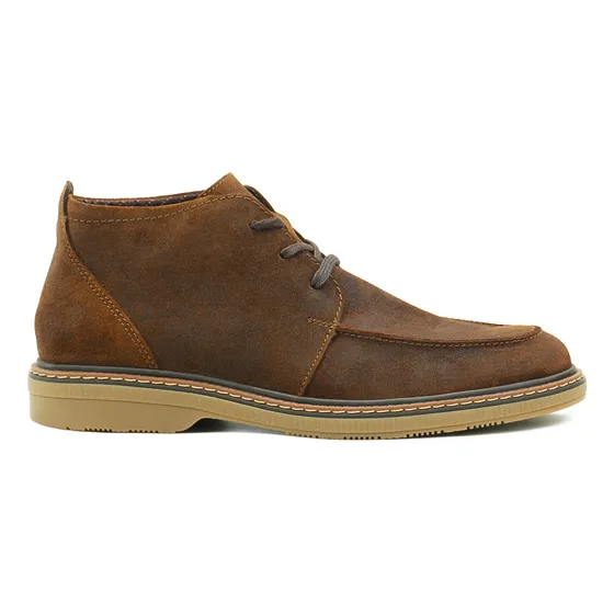 Botin Flexi De Piel Para Hombre Chuka Formal Chocolate