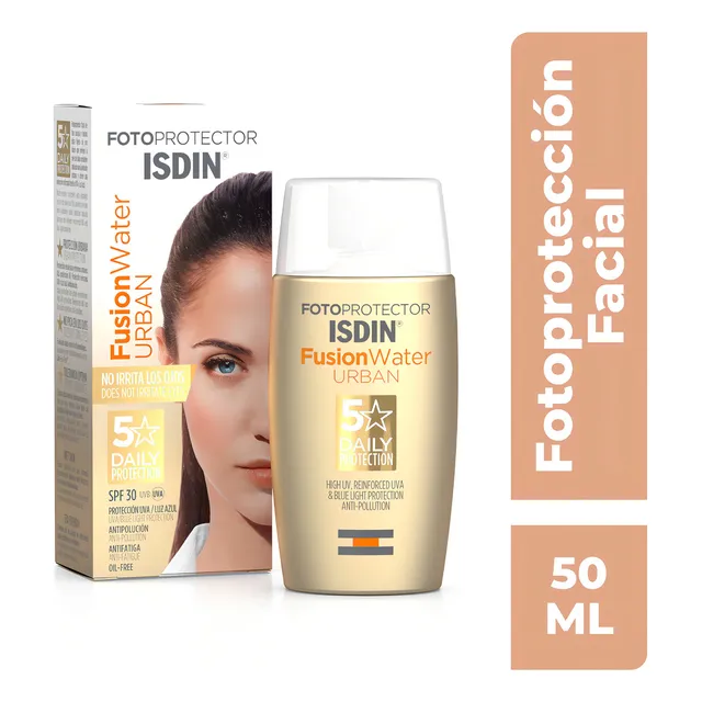 Isdin Fotoprotector Fusion Water Urban FPS30 50mL