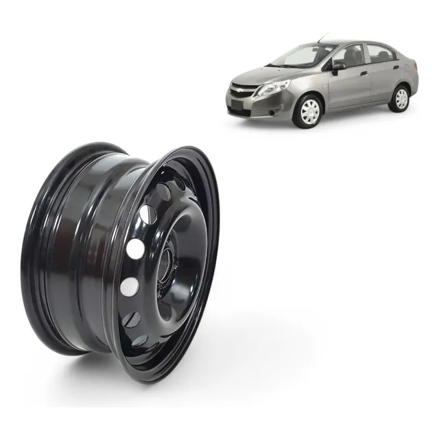 Llanta Original Acero Rodado 14  Chevrolet Sail
