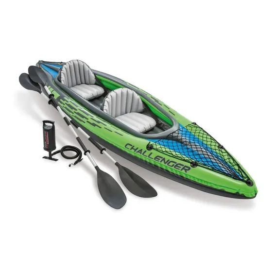 Kayak Inflable Intex Challenger K2 Set Cap. 2 Personas /bamo
