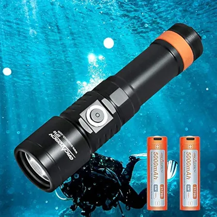 Linterna Subacuática Orcatorch D710 3000 Lúmenes Ip68