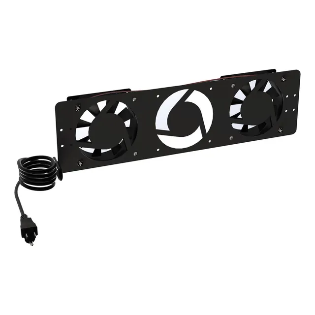 Kit De 3 Ventiladores 110 Vca (12 X 12 Cm) Con Clavija