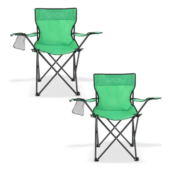 Silla Camping Y Playa Plegable Portatil Para Exteriores Gaon