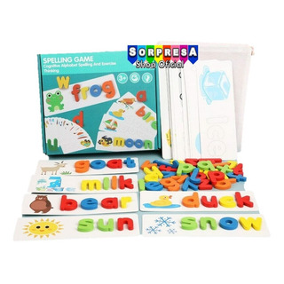 Juego Para Deletrear En Ingles Spelling Metodo Montessori Juego Para Deletrear En Ingles Spelling Metodo Montessori