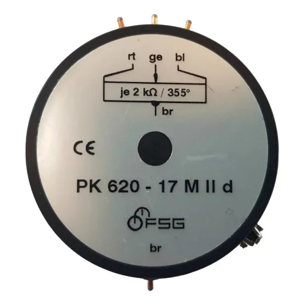 Potenciómetro Giratorio De Precisión Fsg Pk 620-17 M Ii D