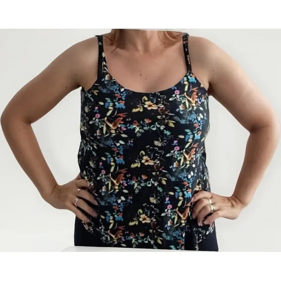 Blusa Dual Alças Maitenas Mujer Seda Fría Adulto
