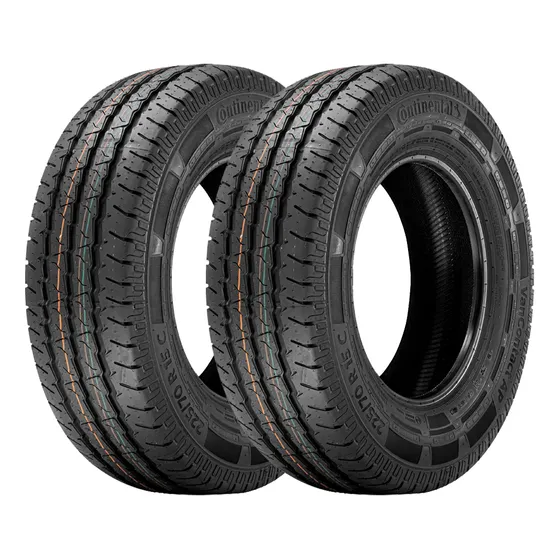 Kit 2 Pneus Continental 225/75r16c 118/116r 10l Vancontactap