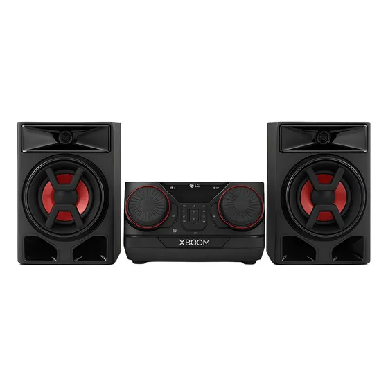 Mini System LG Xboom Ck43n Preto 220w Potência Bluetooth Usb