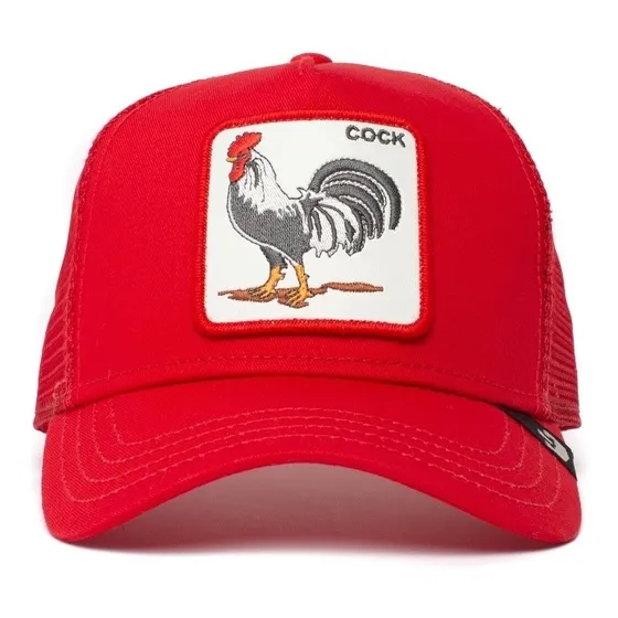 Gorra Goorin Bros Trucker Gallo Rojo Cock