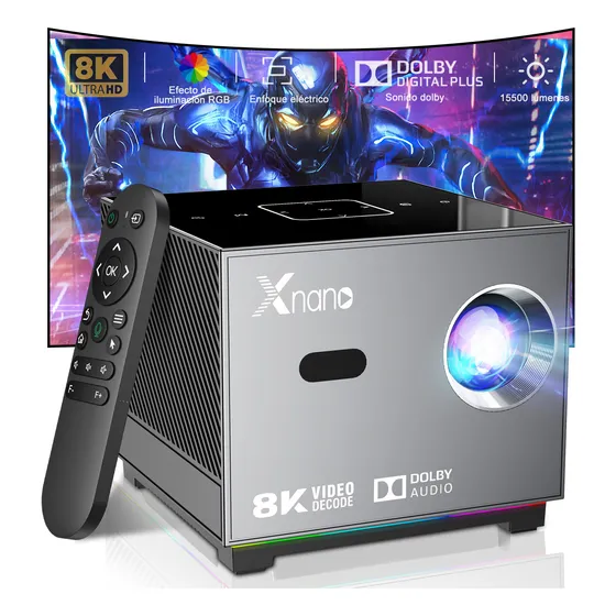 Proyector Profesional 8k Android Wifi Hd 1080p Con Dolby