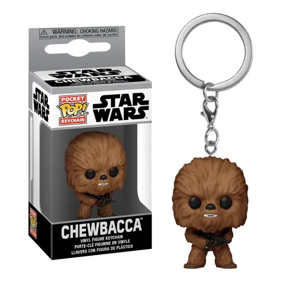 Chewbacca Funko Keychain Star Wars Llavero