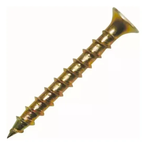 Tornillo Autoperforante Fix Dorado 4 X 40 X 200 Unidades