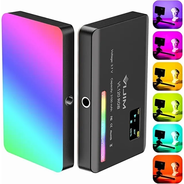 * Luz Led De Fotografía Ulanzi Vl120 Rgb 2500k