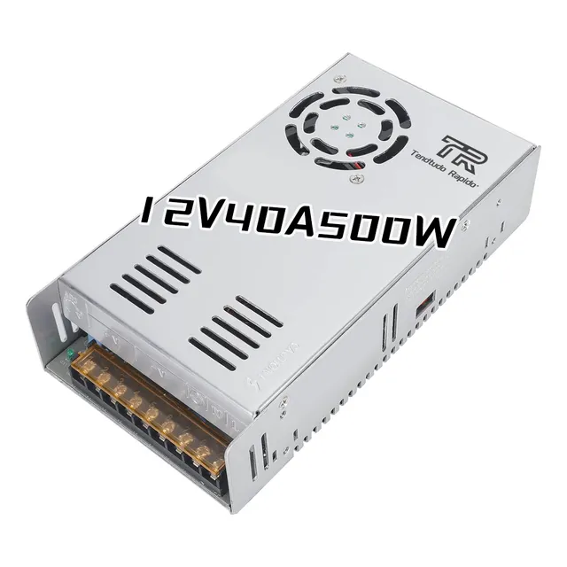 Fuente Alimentacion Conmutada 12v 40a 500w Transformador