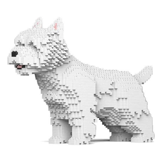 Jekca West Highland White Terrier 02s | Bloques De