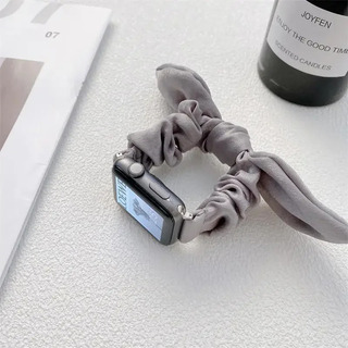 Flores Brancas, - 38 Mm/40 Mm/41 Mm - Elastic Bow-knot Apple Flores Brancas, - 38 Mm/40 Mm/41 Mm - Elastic Bow-knot Apple