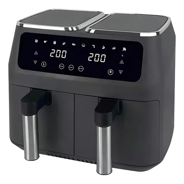 Labravia Digital Touch Duplo Cesto 8l Cinza Labravia Digital Touch Duplo Cesto 8l Cinza