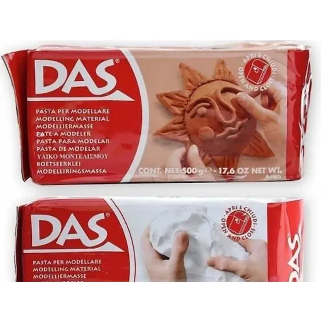 Arcilla Moldeable Das 2 Pack 500g