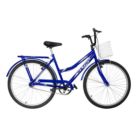 Bicicleta Aro 26 Ultra Bikes Summer Com Cesto Bagageiro