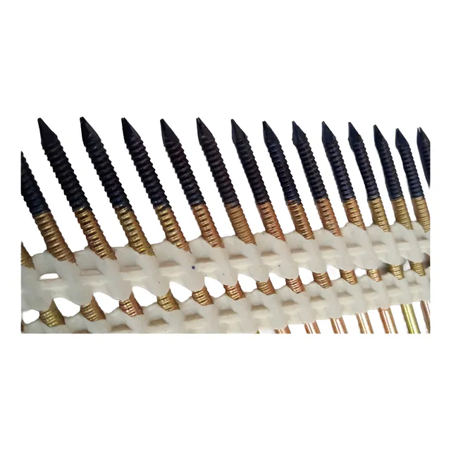Clavo Tira Plástica 21 Grados X 50mm Anillado-e-galvanizados