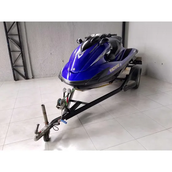 Jet Ski Yamaha Fzs Sho 1800 2013 Azul Com Carreta Rodoviaria